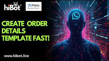 How To Create A Order Details Template? | HiBot Tutorial