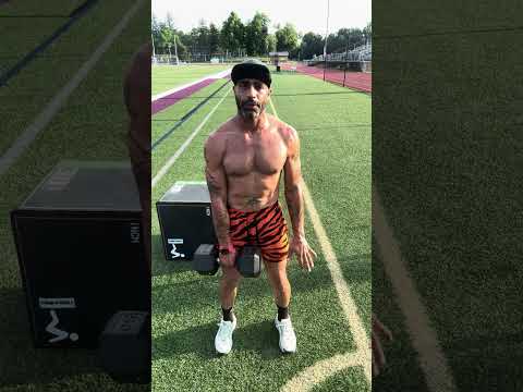 How I do the dumbbell snatch!! #fitness #motivation 