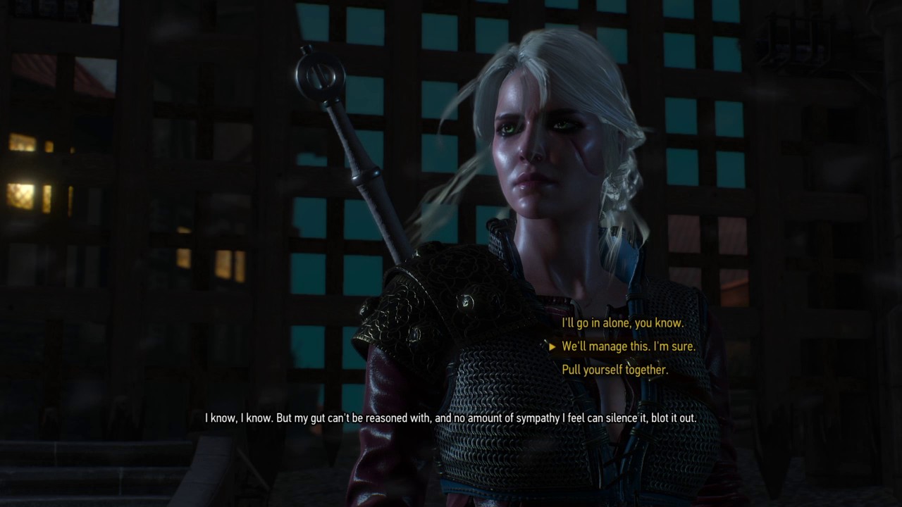 The Witcher 3: Wild Hunt Ciri Adventures Part 4 Escape Junior FAILED