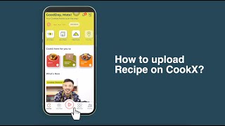 CookX Asia: How to Upload Recipes in Experience Cooking? screenshot 1