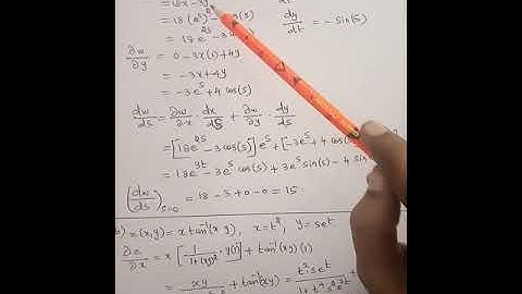 TN 12th Exercise 8.6 sum 5 Ch 8 Differentials & partial derivatives