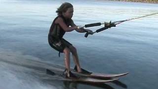 6Yr Old Barefooter Brody Meskers Does Bomb Out
