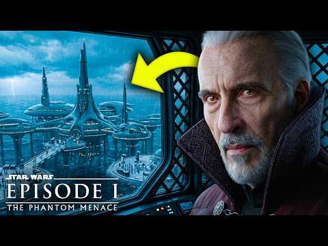 EVERYTHING Dooku Really Did During The Phantom Menace