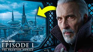 EVERYTHING Dooku Really Did During The Phantom Menace