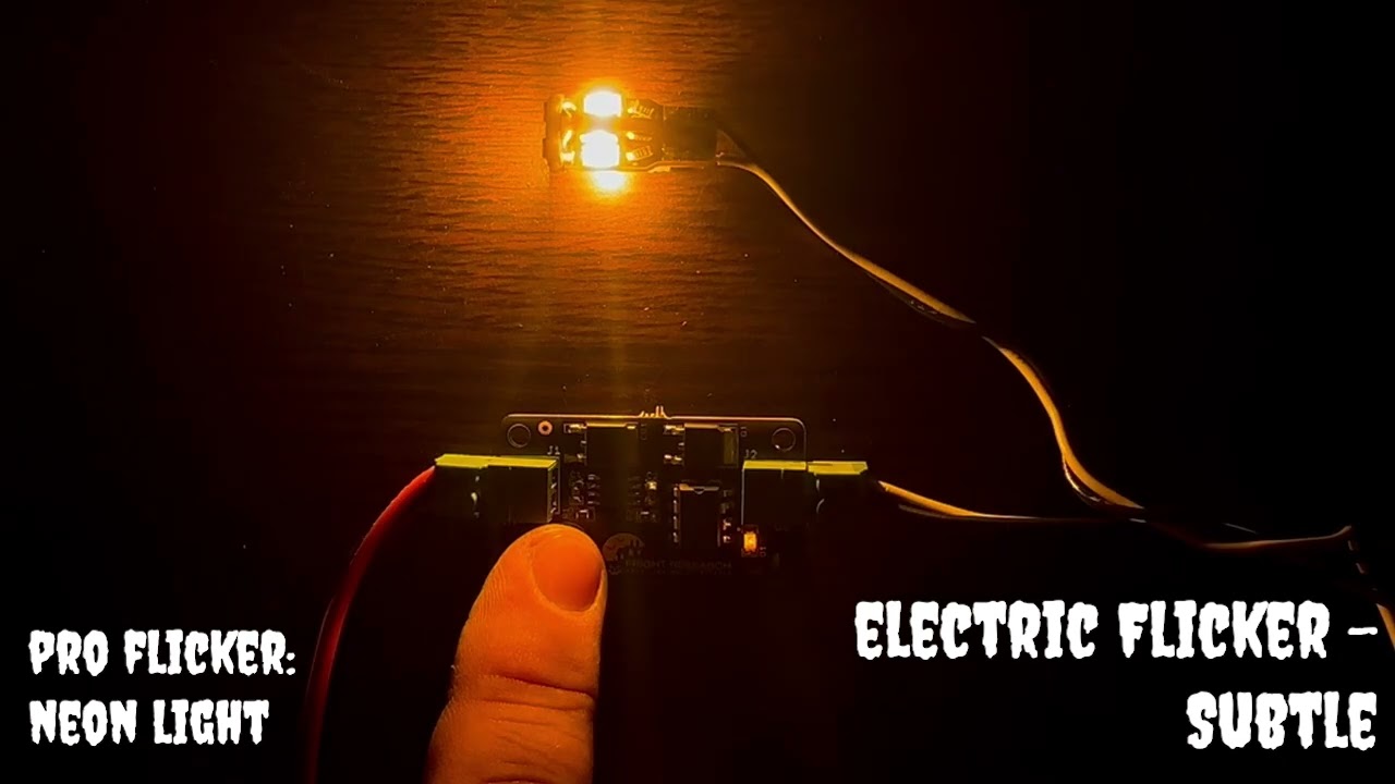 Pro Flicker Neon Light Effect Demo