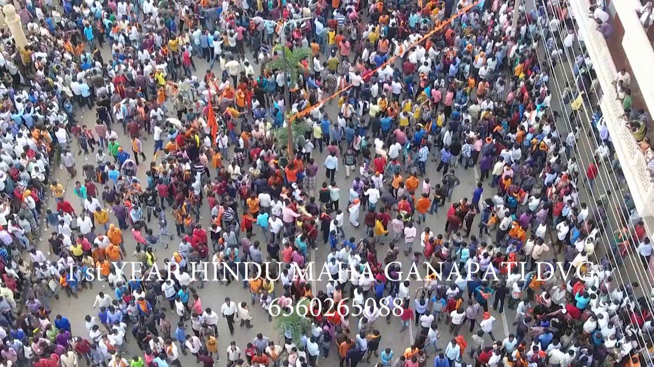 1st year Hindu mahasaba ganapathi davangere