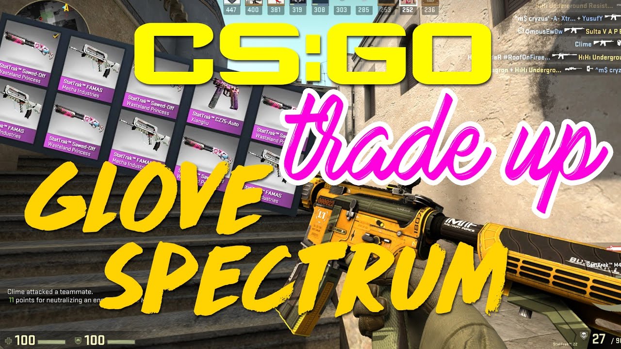 [CS:GO] TradeUp - StatTrack MA4A Buzz Kill - YouTube