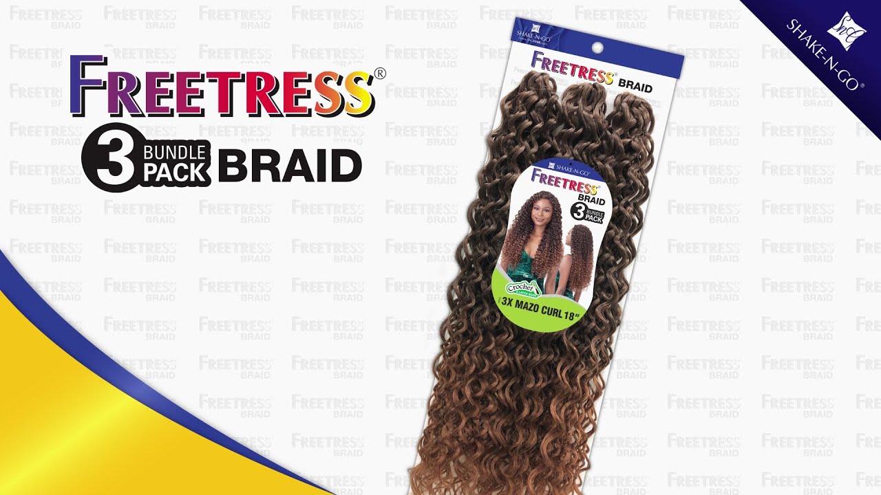 FreeTress Crochet Braids 3X Urban Coil Curl 10 (1-pack, T30)