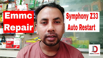 Symphony Z33 Auto Restart Solution II Symphony Auto on off Fix II SPD EMMC Repair II Emmc Partition