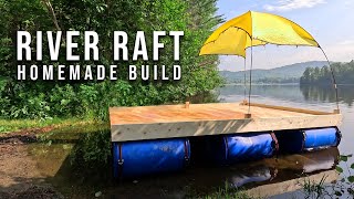 How We Built this Simple Raft for an EPIC Adventure!