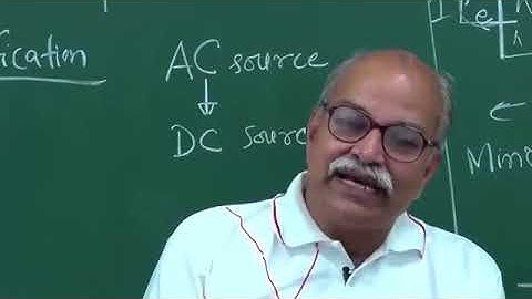Physics of Semiconductors Week-7 lesson 02 One way traffic -Prof. HC Verma