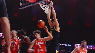 Highlights: Michigan basketball clinches the OUTRIGHT Big Ten title with win over Illinois