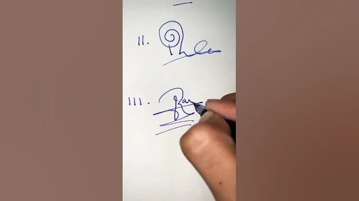 Sign idea for letter R #shorts #signature #ideas #drawing