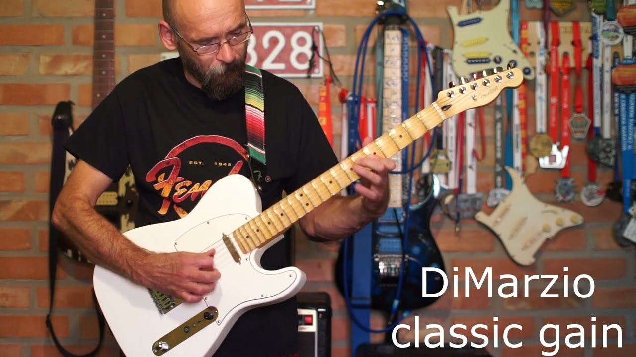 Seymour Duncan Vintage Stack Tele vs DiMarzio Area T - YouTube