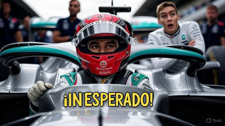 😱 ¡INESPERADO! CHECO PÉREZ SE SUBE AL MERCEDES DE RUSSELL Y ESTO PASA 🚨