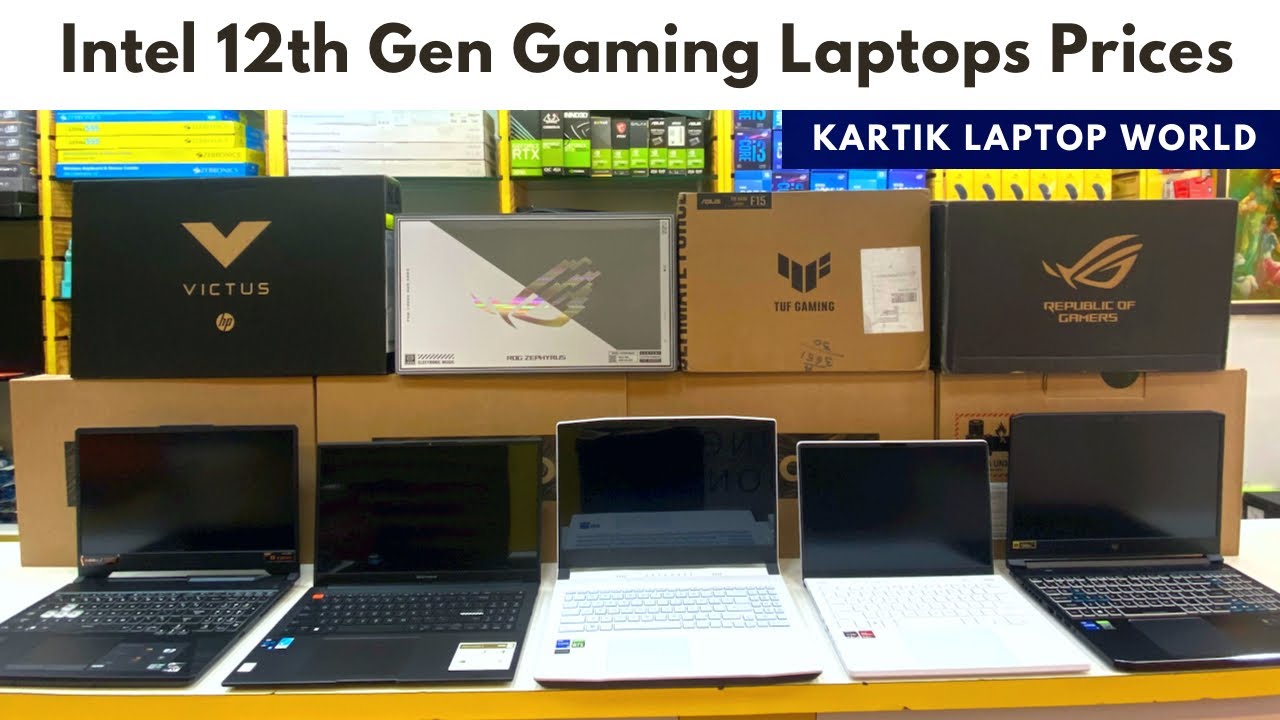 Intel 12th Gen Budget Gaming Laptops Prices in SP Road Bangalore