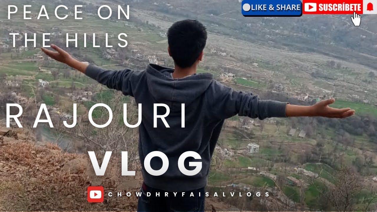 "Peace in the Hills | Hidden Beauty of Rajouri Village"| subscribe 