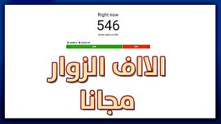 ملايين الزوار مجانا من مصدر واحد  تعلم الربح من الانترنت الان ️