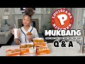 Popeyes Chicken Mukbang + Q & A | LexiVee03