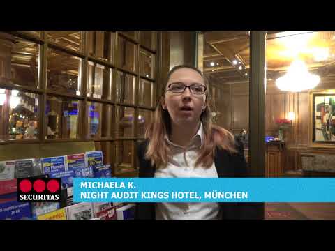 Securitas stellt sich vor: Night Audit Kings Hotel München