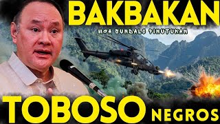 DEFENSE SECRETARY IPINAGTANGGOL ANG MGA SUNDALO SA NANGYARING ENGKWENTRO SA TOBOSO NEGROS OCCIDENTAL