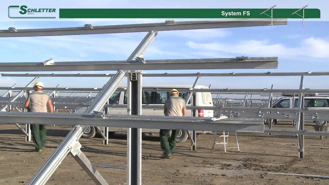 FS System - Ground Mounted Installation - YouTube