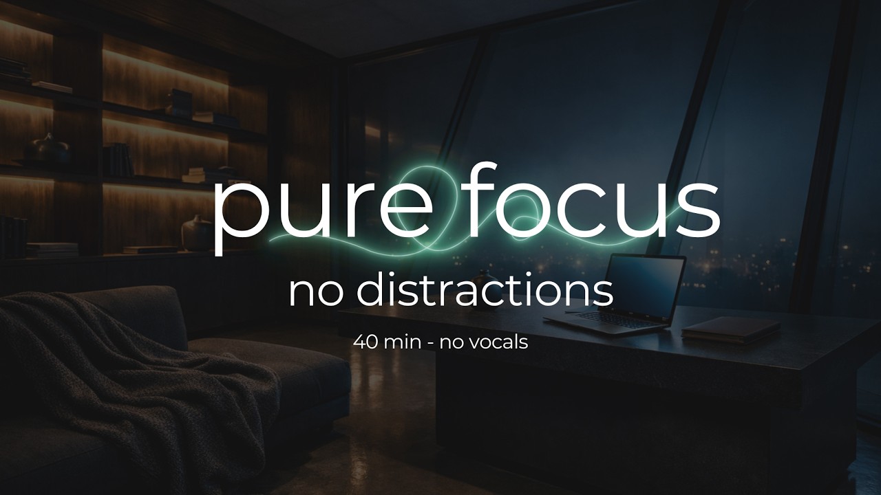 Deep House for Focus & Productivity | Concentration Music for Work & Study