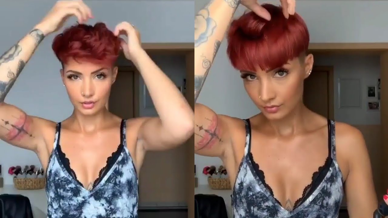 Jenny Does a Quickie Hair Tutorial. @jejojejo87 is her Instagram Handle 🛑❤