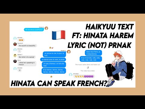 Hinata can speak