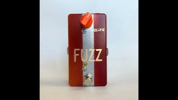 Fuzz Pedal Guitar. Easy to use Fuzz effect pedal