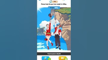 Please help the guy lose weight to 130kg.. #gamechanger #gaming #puzzle #annoying #gameplay