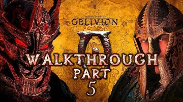 TES IV Oblivion Walkthrough Part 5 (All Side Quests + Max Difficulty + Full Exploration)