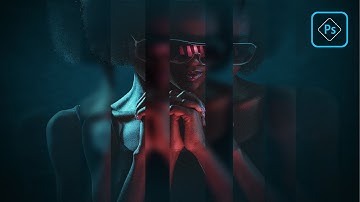 Create fractal glass Effect in Photoshop - Photo Editing