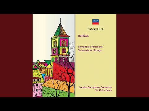 Dvořák Serenade For Strings In E Major Op 22 4 Larghetto 