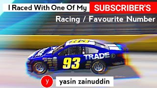 I Raced With One Of My Subscriber's Racing / Favourite Number || Stock Car Racing Gameplay screenshot 5