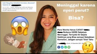 Maag bisa bikin meninggal?