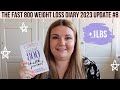 THE FAST 800 WEIGHT LOSS DIARY 2023 UPDATE #8 | Emma Swann