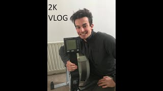 "But 2k isn't very far"... Erg Test Rowing Vlog