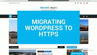Migrating Wordpress to HTTPS
