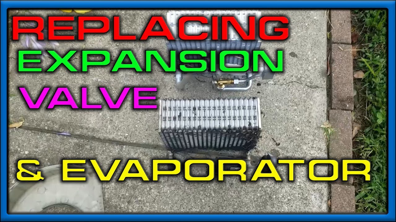 97-01 Honda CRV RD1 Fixing the AC Part 1 Evaporator & Expansion Valve