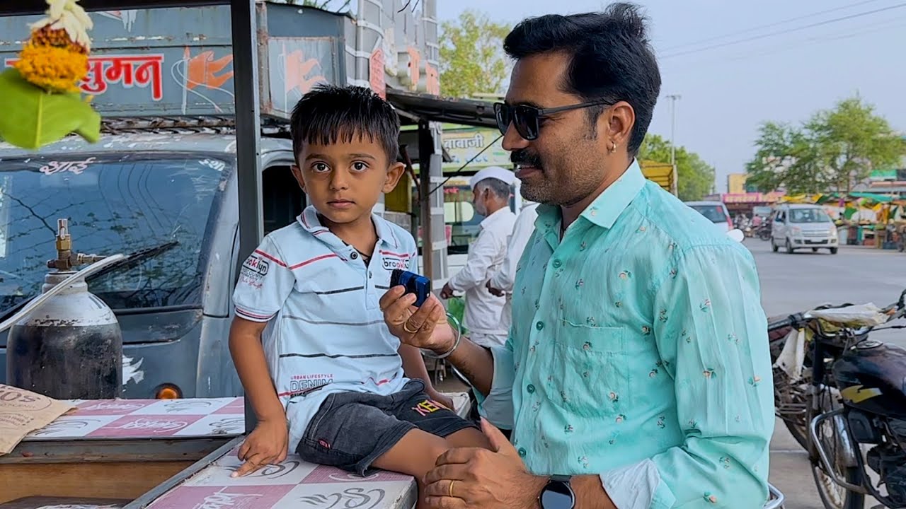 जलजिरा सोडा प्यायला माऊली गावात 😳