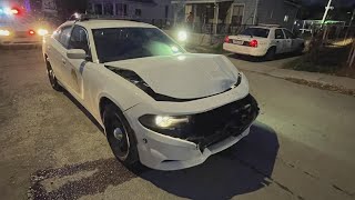 Man who rammed IMPD officers' cars back under arrest after clerical issue led to release