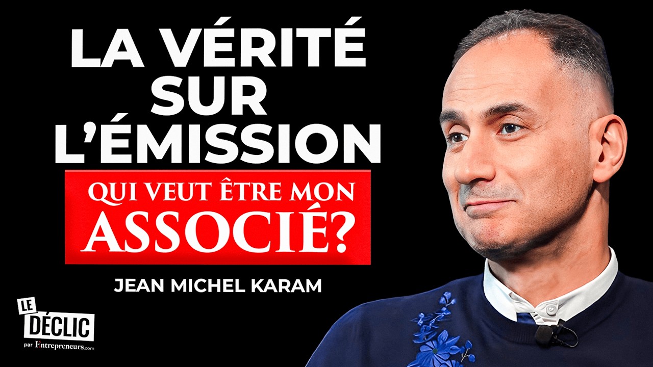 "J’ai perdu +71 Millions en une semaine": comment Jean-Michel Karam a sauvé son empire en 105 étapes