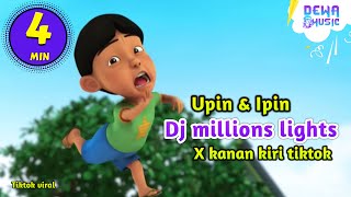 Download lagu Dj millions lights x kanan kiri tiktok || Versi upin ipin feat bear music band