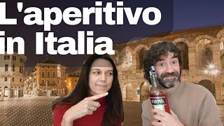 Conversazione Naturale in italiano: L' APERITIVO IN ITALIA| Real Italian Conversation (sub ITA)