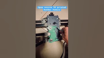 Open source rudder pedals coming soon!