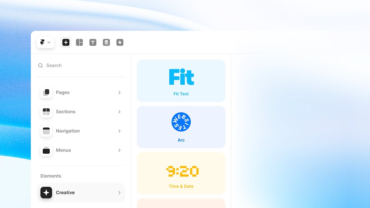 Framer Update: Creative Section