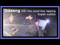 Bts  ddaeng with the vocal line rapping live from 5th muster 2019 eng sub full