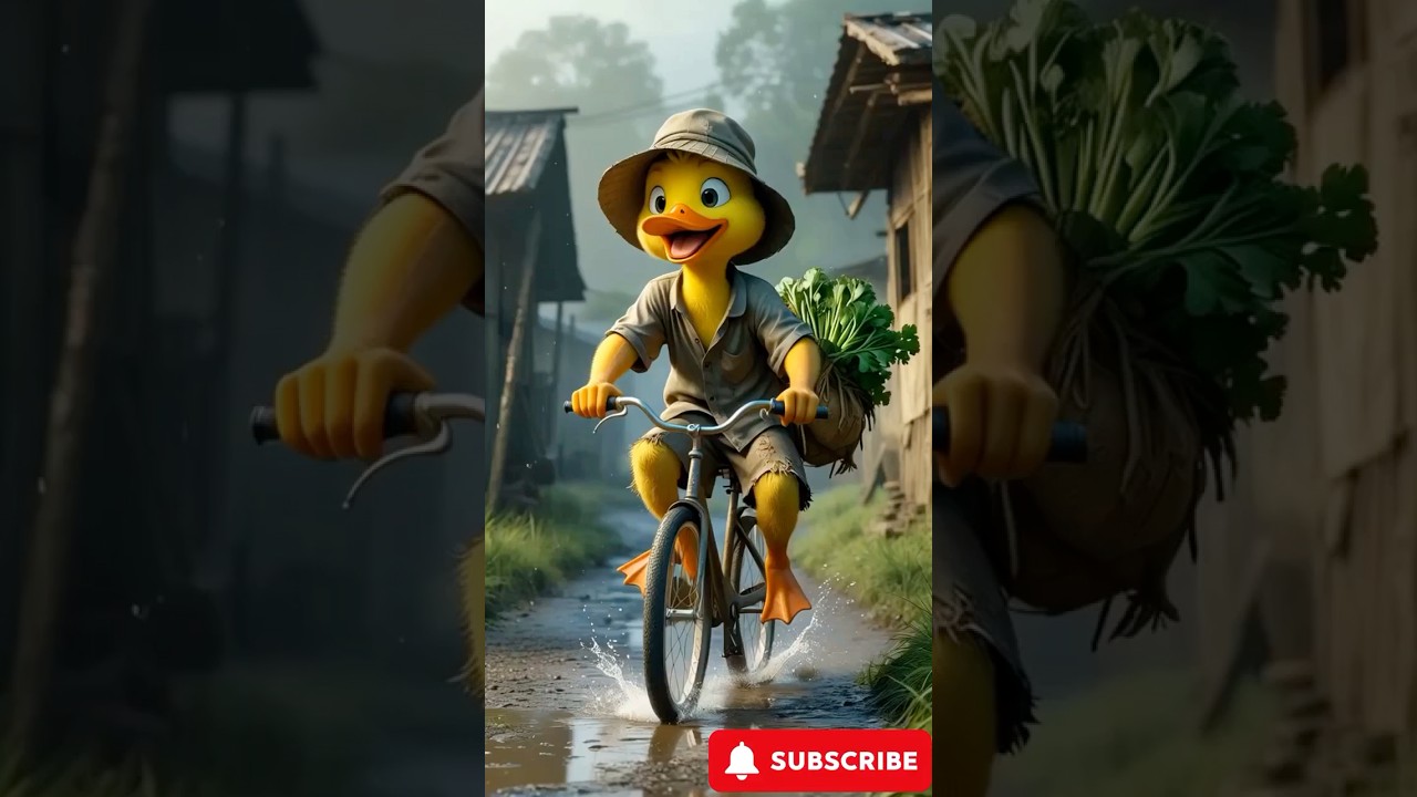 🐥 Poor Duck Rides Bike and Sings “A Ram Sam Sam” 🎶 | So Wholesome! 