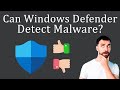 Can windows defender detect malware